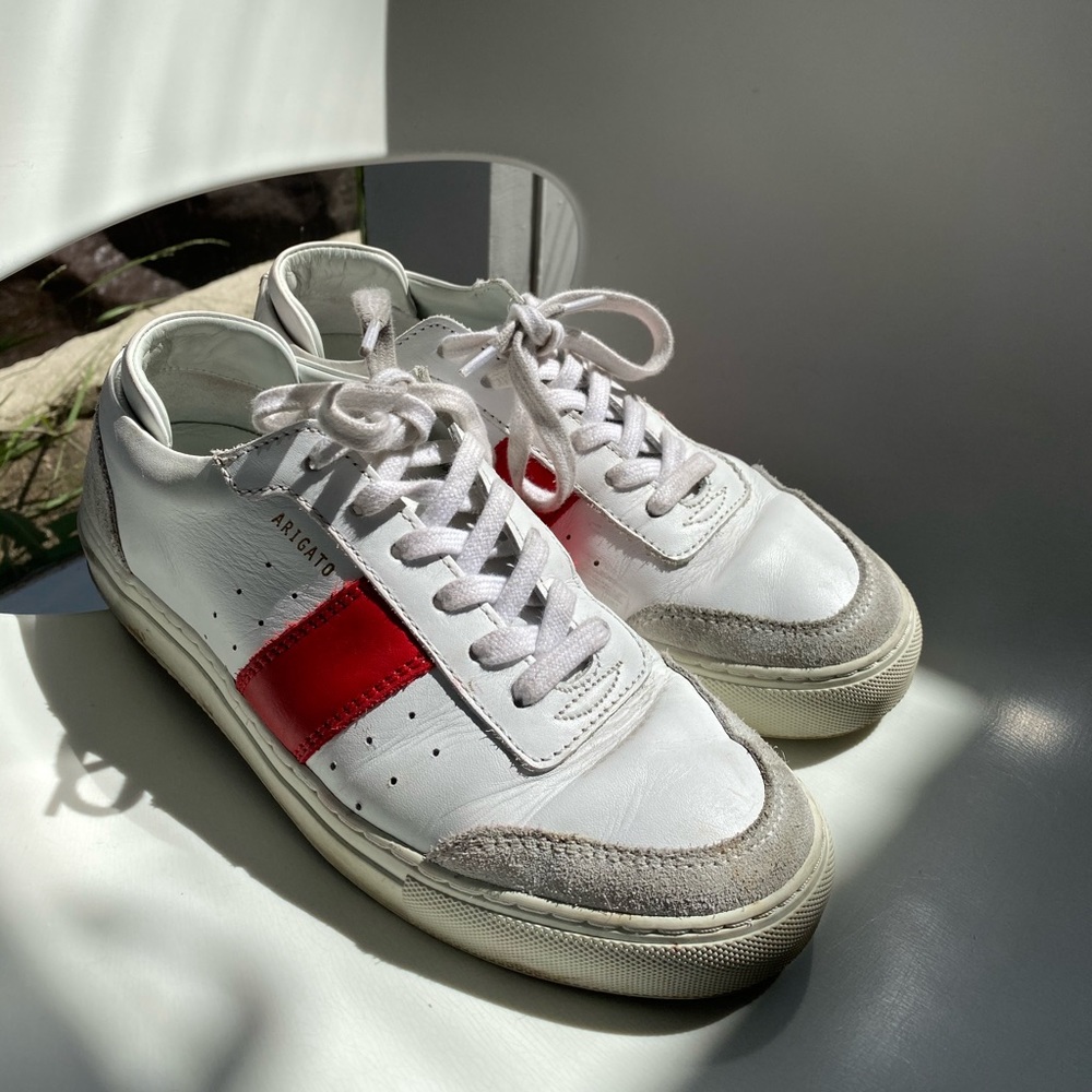 Axel Arigato Leather White Dunk Sneaker